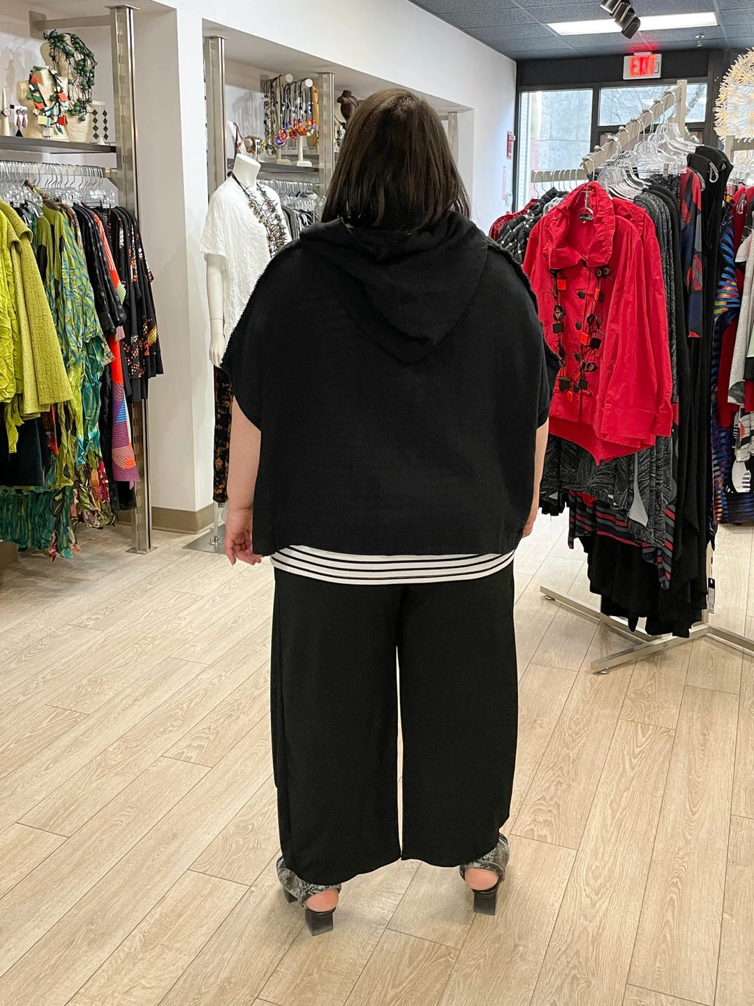 Igor Dobranic Suri Top, Black Igor Dobranic