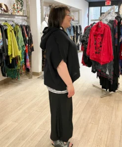 Igor Dobranic Suri Top, Black Igor Dobranic