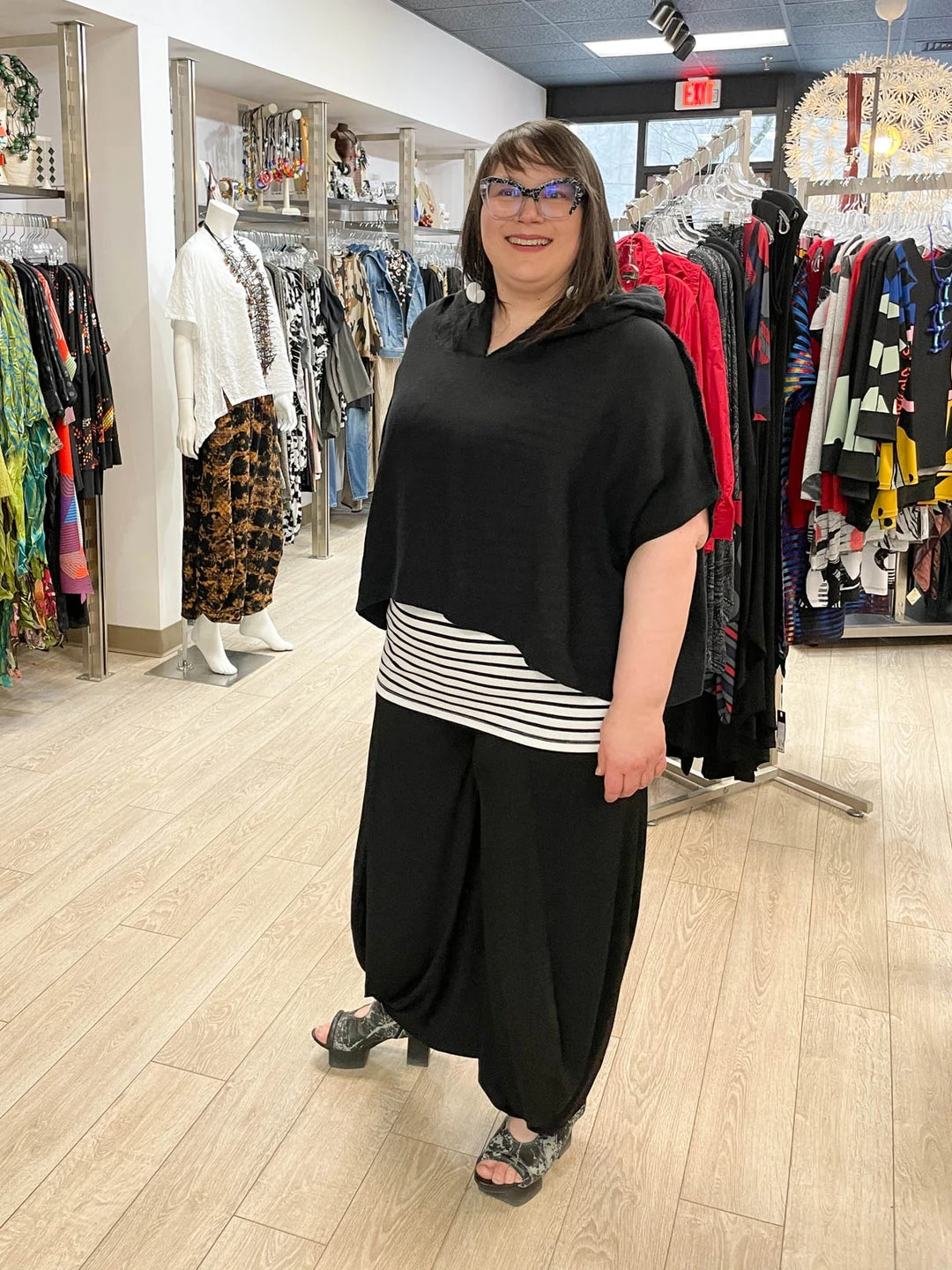 Igor Dobranic Suri Top, Black Igor Dobranic