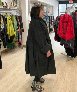 Igor Dobranic Letitia Trenchcoat, Black