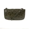 Joy Susan Joy Susan Geo Crossbody Wristlet Clutch, Dark Olive