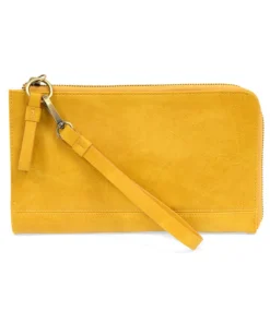 Joy Susan Karina Convertible Wristlet & Wallet, Mustard