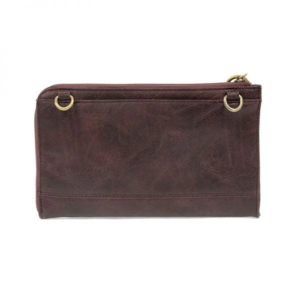 Joy Susan Karina Convertible Wristlet & Wallet, Aubergine Joy Susan