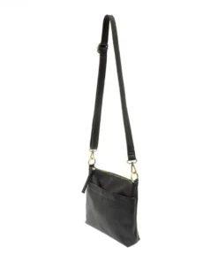 Joy Susan Layla Top Zip Crossbody Bag, Black Joy Susan