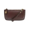Joy Susan Joy Susan Mini Crossbody Wristlet Clutch, Oxblood