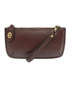 Joy Susan Joy Susan Mini Crossbody Wristlet Clutch, Oxblood