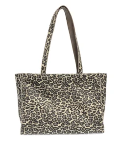 Joy Susan Reversible Tote, Grey Leopard/Grey Joy Susan