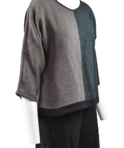 Khangura Jazzy Top, Brown/Black Khangura