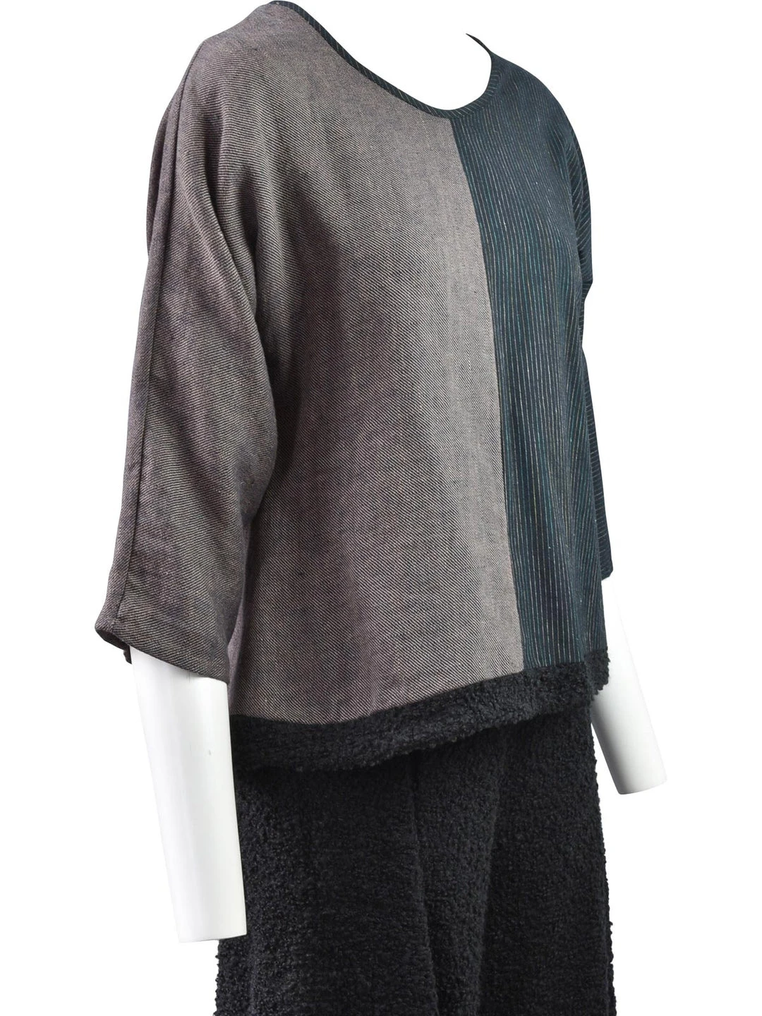 Khangura Jazzy Top, Brown/Black Khangura