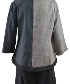 Khangura Jazzy Top, Brown/Black Khangura