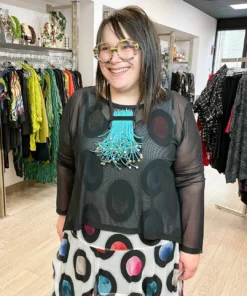 Kozan Kozan Mila Topper, Black Mesh