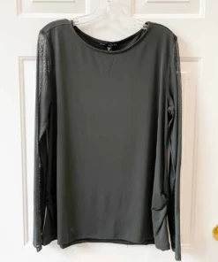 Kozan Kozan Mia Top, Black Mesh