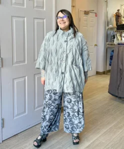 Kozan Jade Pant, Dove Rings