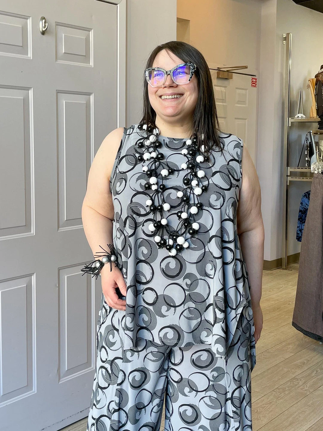 Kozan Deb Tank Tunic, Dove Rings Kozan