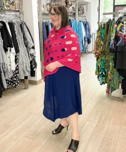 Kozan Kozan Daphne Topper, Magenta Cut-Out