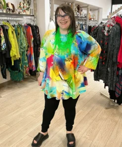 Kozan Dolores Tunic, Sorbet Tencel