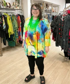 Kozan Dolores Tunic, Sorbet Tencel