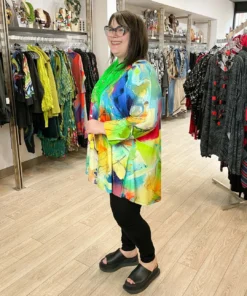 Kozan Dolores Tunic, Sorbet Tencel