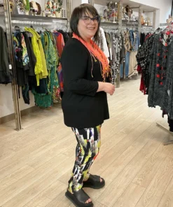 Kozan Kozan Juliana Top, Black Tencel