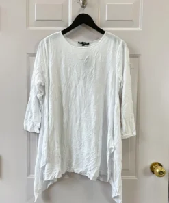 Kozan Kozan Juliet Top, White Crinkle