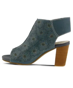 L'Artiste Fab Sling Back Mule - Blue L'Artiste