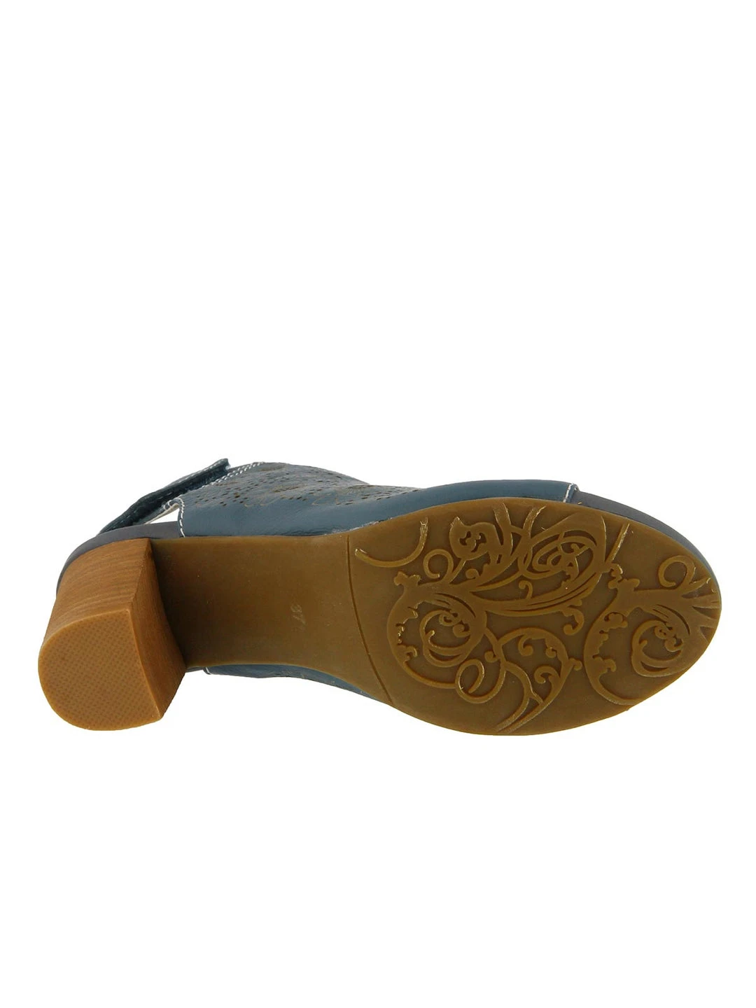L'Artiste Fab Sling Back Mule - Blue L'Artiste