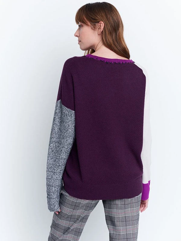 Lisa Todd Lisa Todd Misfit Sweater, Berry Bomb