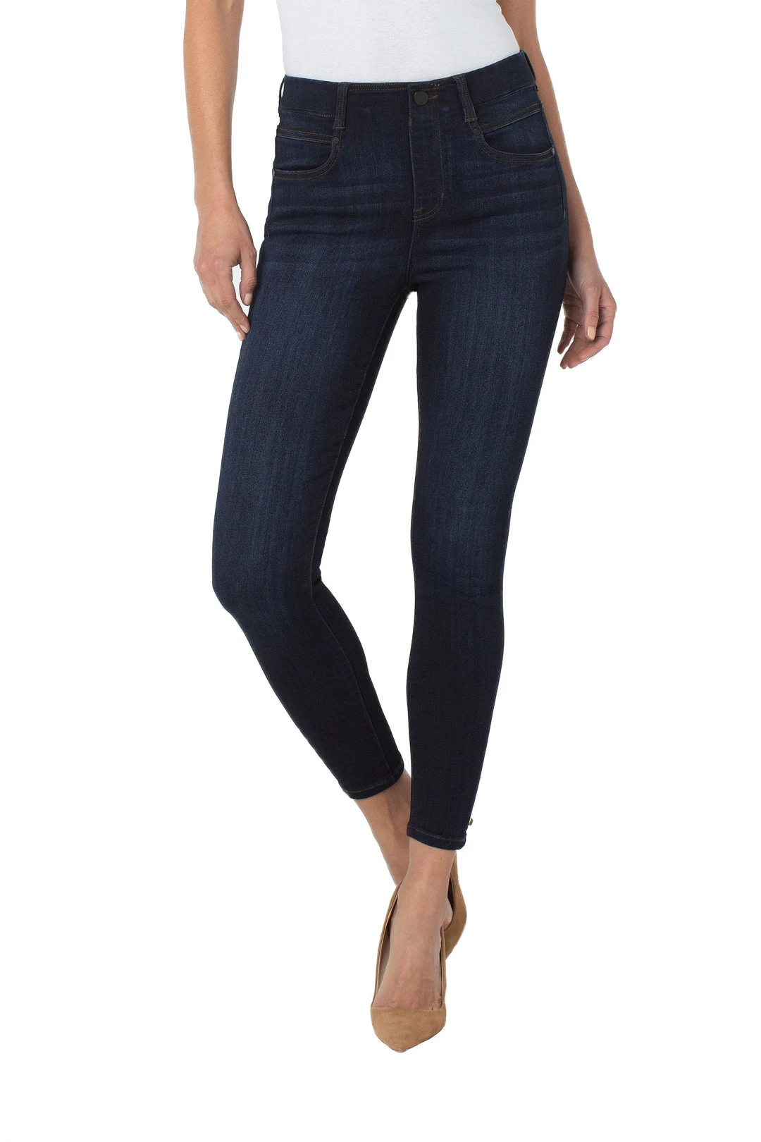 Liverpool Los Angeles Gia Glider Ankle Skinny, Dunmore Dark