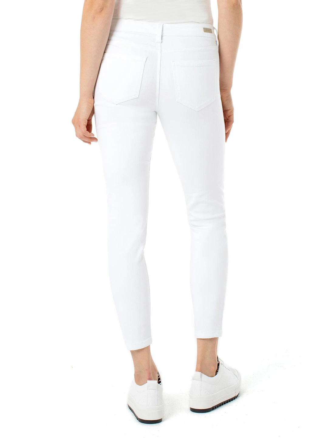 Liverpool Los Angeles Abby Ankle Skinny, Bright White Liverpool Los Angeles
