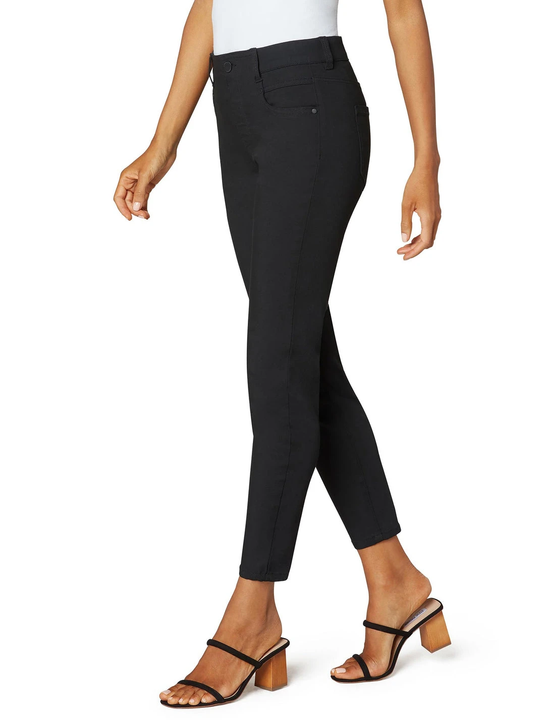 Liverpool Los Angeles Gia Glider Ankle Skinny, Black Liverpool Los Angeles