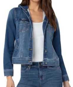 Liverpool Los Angeles Self Hooded Jacket, Delaney Liverpool Los Angeles