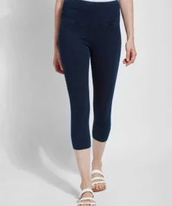 Lysse Denim Capri, Indigo Lysse