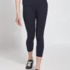 Lysse Lysse Flattering Cotton Crop Legging, Midnight