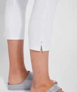 Lysse Lysse Toothpick Denim Capri, White