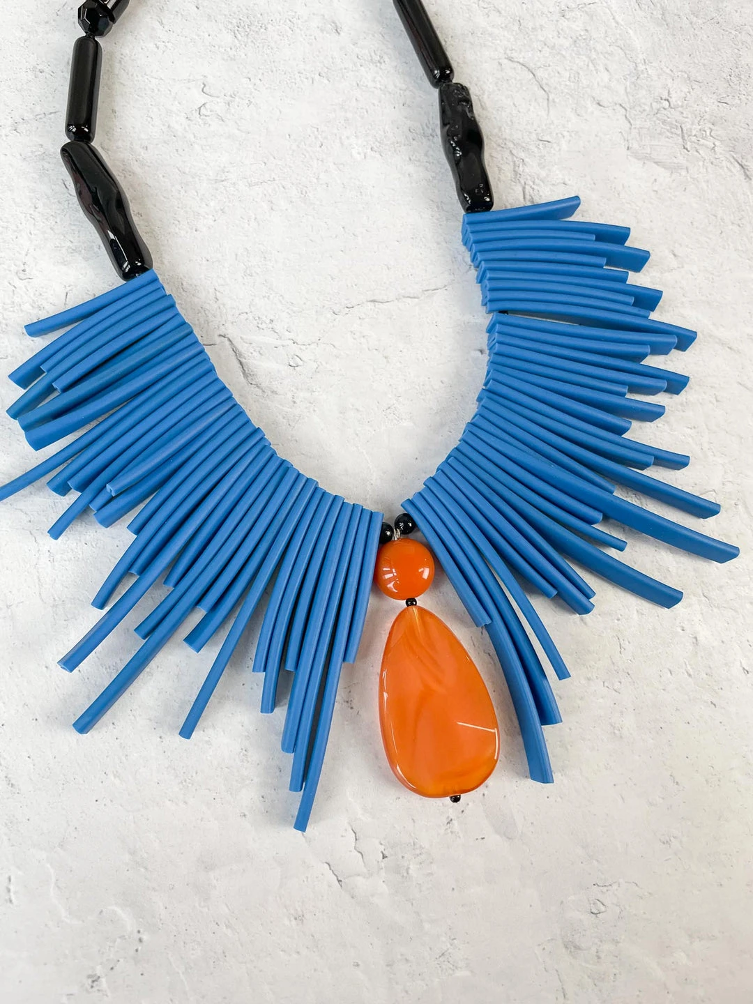 Michaela Malin Billy Necklace, Blue