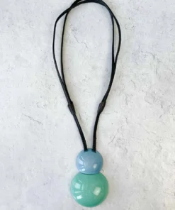 Monies Venezia Pendant Necklace, Acqua