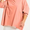 Planet Boxy Tee, Peachy