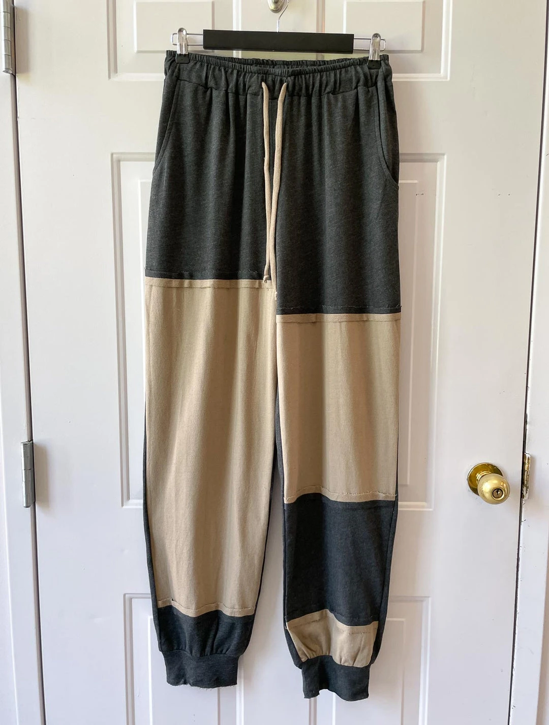 Planet French Terry Patched Up Pant, Asphalt/Walnut