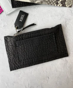 Riel Riel Coin Pouch Card Holder, Black
