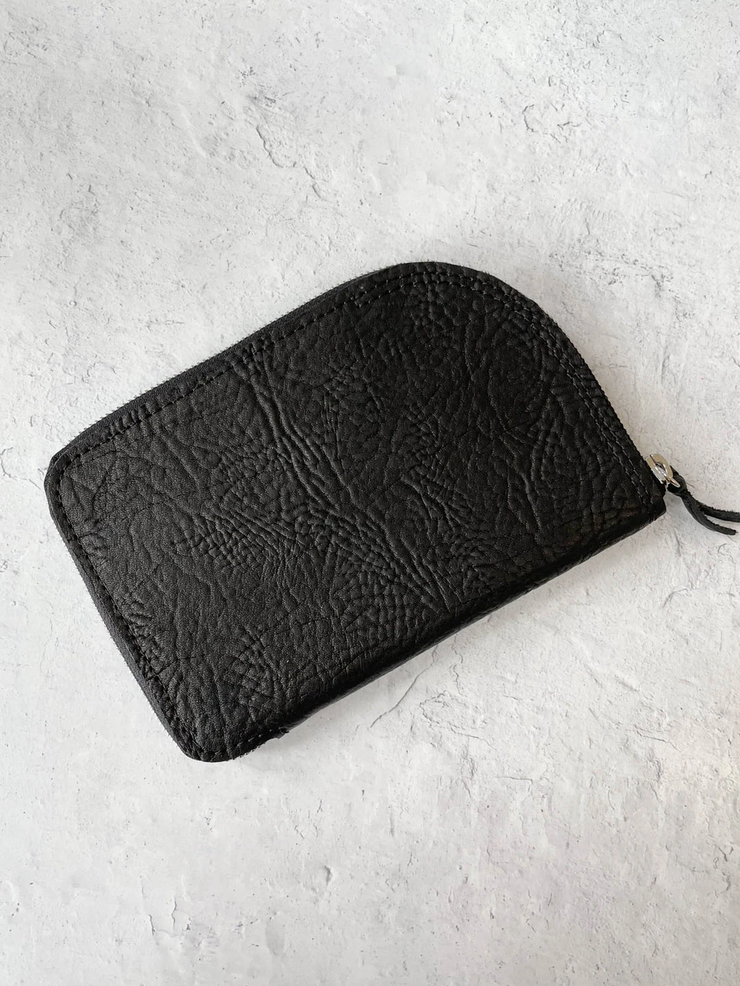 Riel Large Zipper Wallet, Black Riel