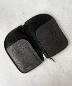 Riel Riel Large Zipper Wallet, Neon Yellow