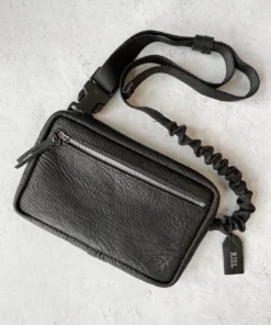 Riel Riel Slim Fanny Belt Bag, Black