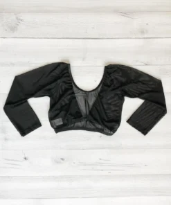 Sleevey Wonders 3/4 Sleeve Basic Mesh Sleeves, Black Sleevey Wonders