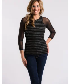 Sleevey Wonders 3/4 Sleeve Basic Mesh Sleeves, Black Sleevey Wonders