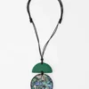 Sylca Designs Sylca Designs Addison Pendant Necklace, Green