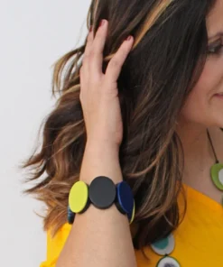 Sylca Designs Sylca Designs Helena Bracelet, Lime