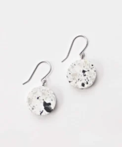 Sylca Designs Sophie Earrings, White