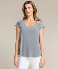 Sympli Go To Raglan T, Lemon