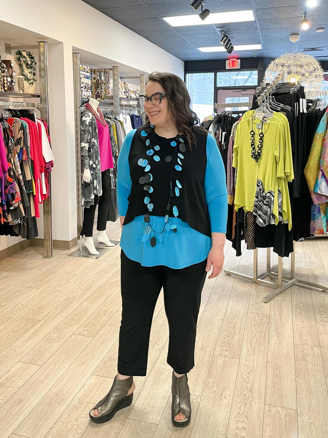 Sympli Narrow Pant Short - Black Sympli