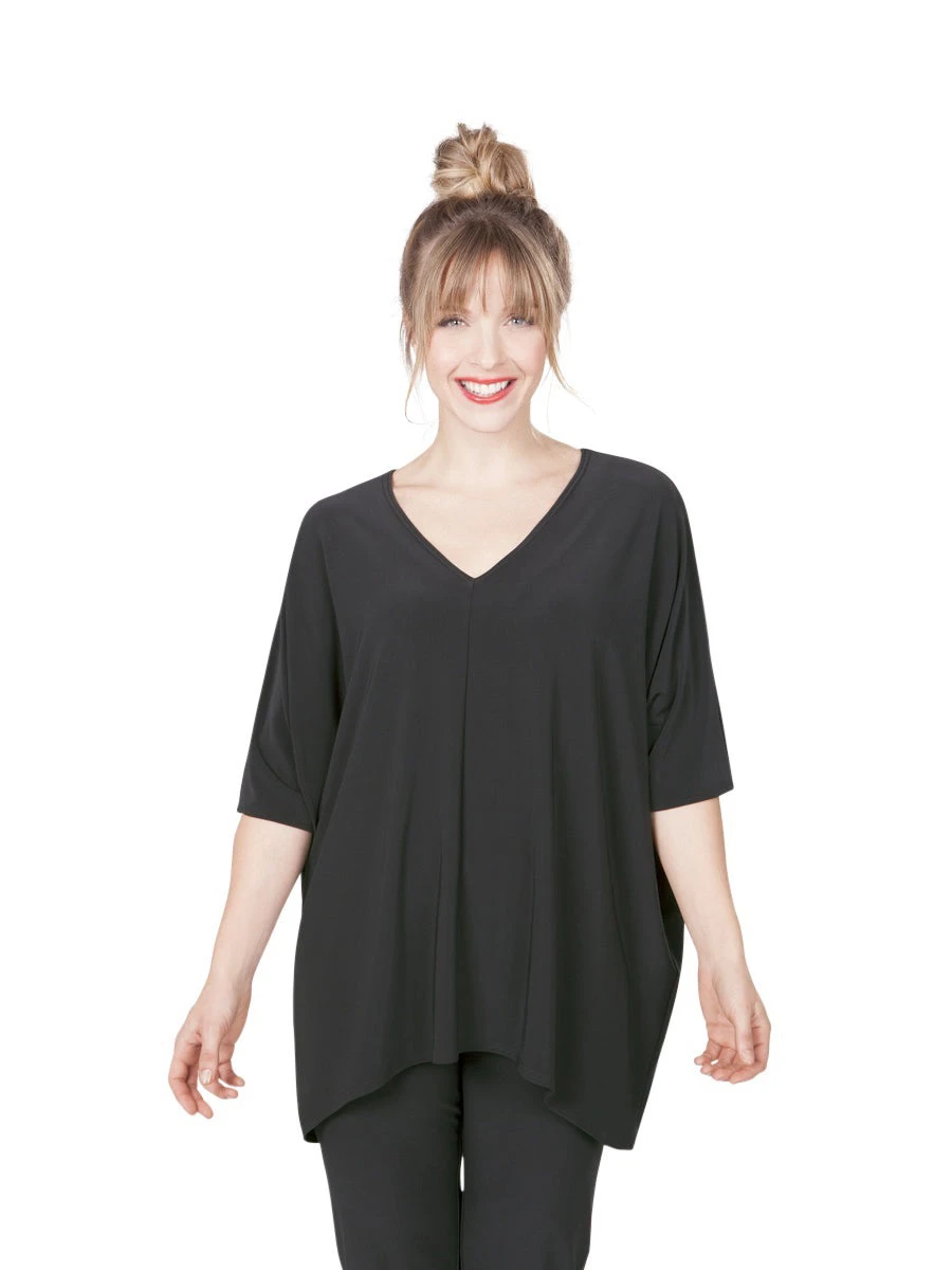 Sympli Sympli Lounge Top, Black